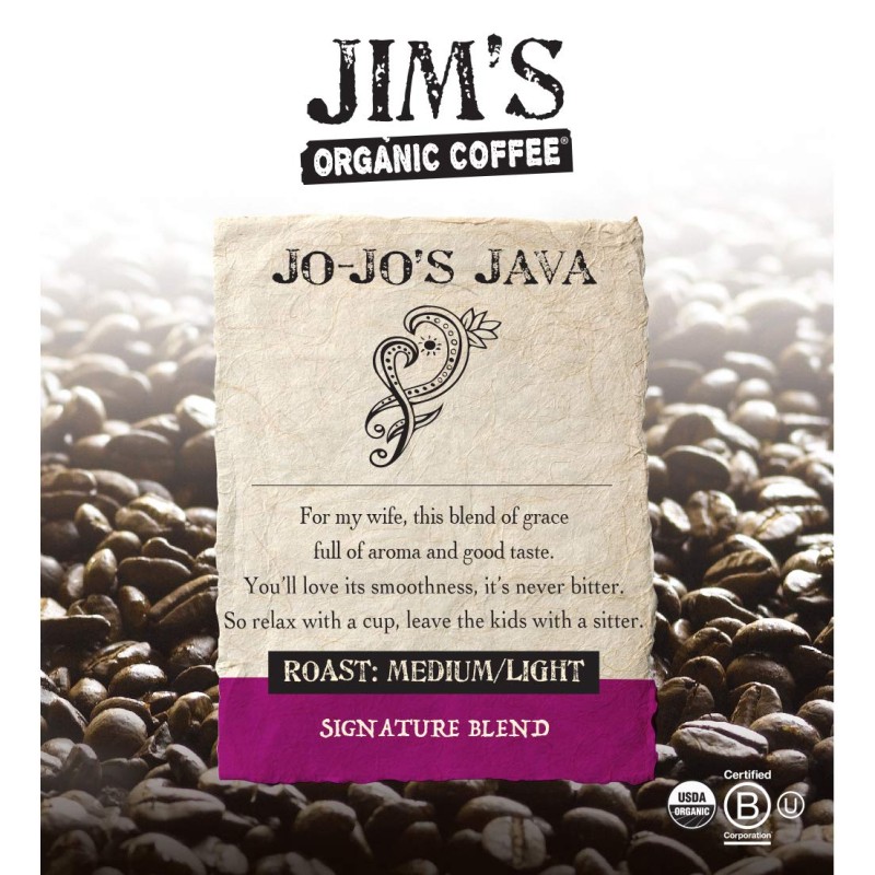 Jim's Organic Coffee Jo-Jo's Java