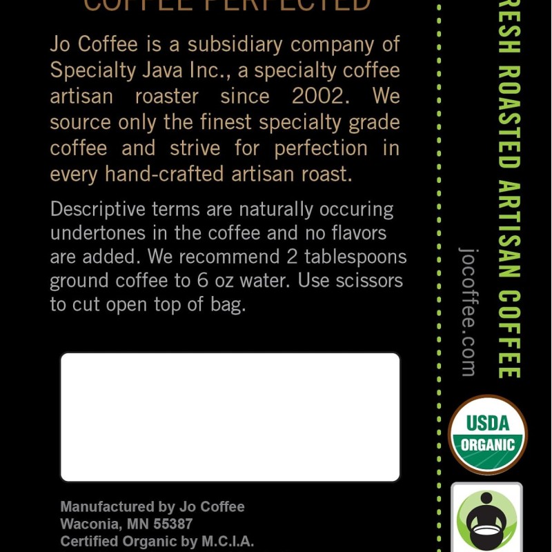 Jo Organic Coffee Wild Jo Jo Organic Coffee Wild Jo