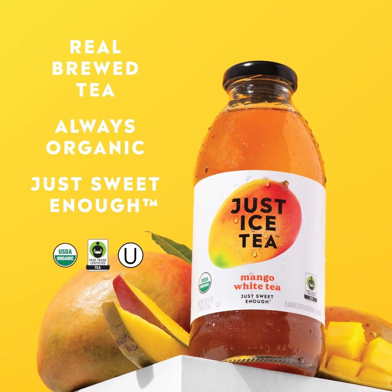 Just Ice Tea Mango White Tea Just Ice Tea Mango White Tea