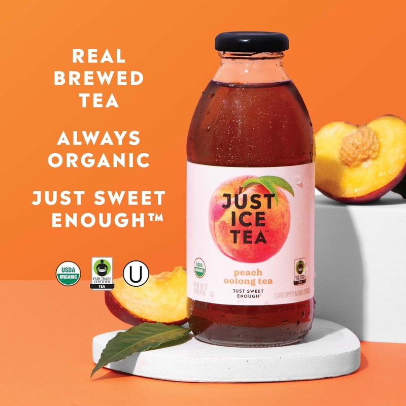 Just Ice Tea Peach Oolong Tea Just Ice Tea Peach Oolong Tea