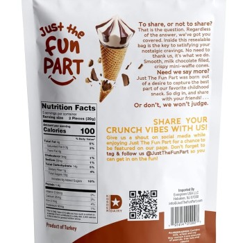 Just the Fun Part Waffle Milk Chcolate Just the Fun Part Waffle Milk Chcolate