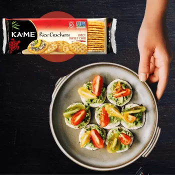 KA.ME Rice Crackers Spicy Sweet Chili KA.ME Rice Crackers Spicy Sweet Chili