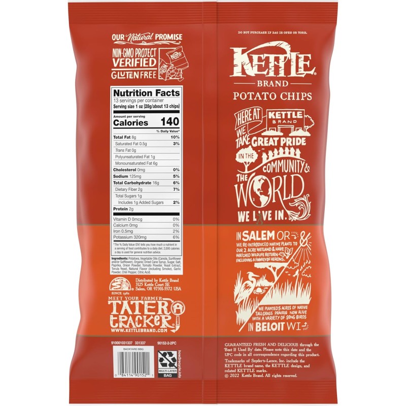 Kettle Barbecue Potato Chips