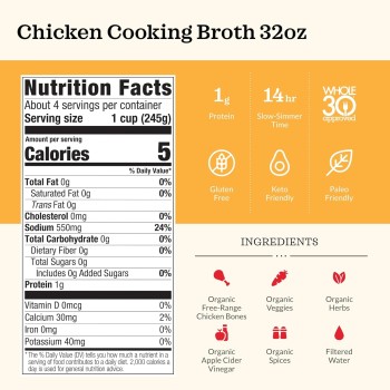 Kettle & Fire Organic Bone Broth Chicken