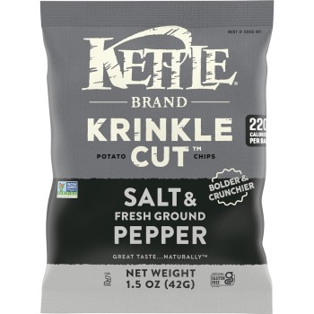 Kettle Chips Salt & pepper Krinkle Chips