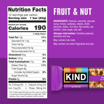 Kind Bar Fruit & Nut Kind Bar Fruit & Nut