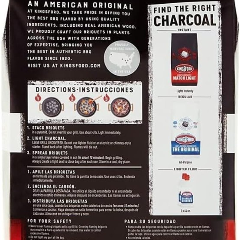 Kingsford Match Light Instant Charcoal Briquettes