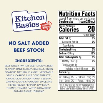 Kitchen Basics Beef Stock Unsalted