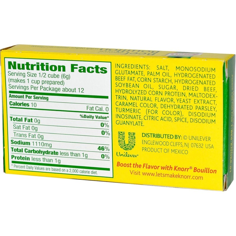 Knorr Beef Bouillon Knorr Beef Bouillon