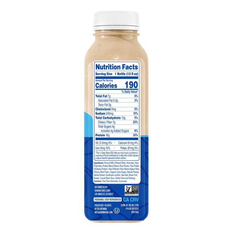 Koia Protein Vanilla Bean