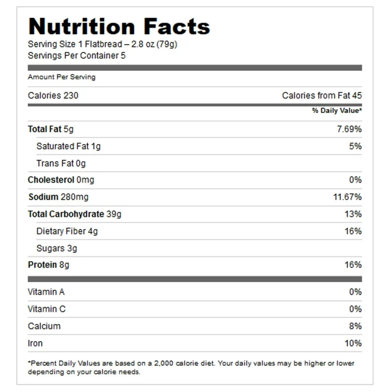 Kontos Multi Grain Flatbread