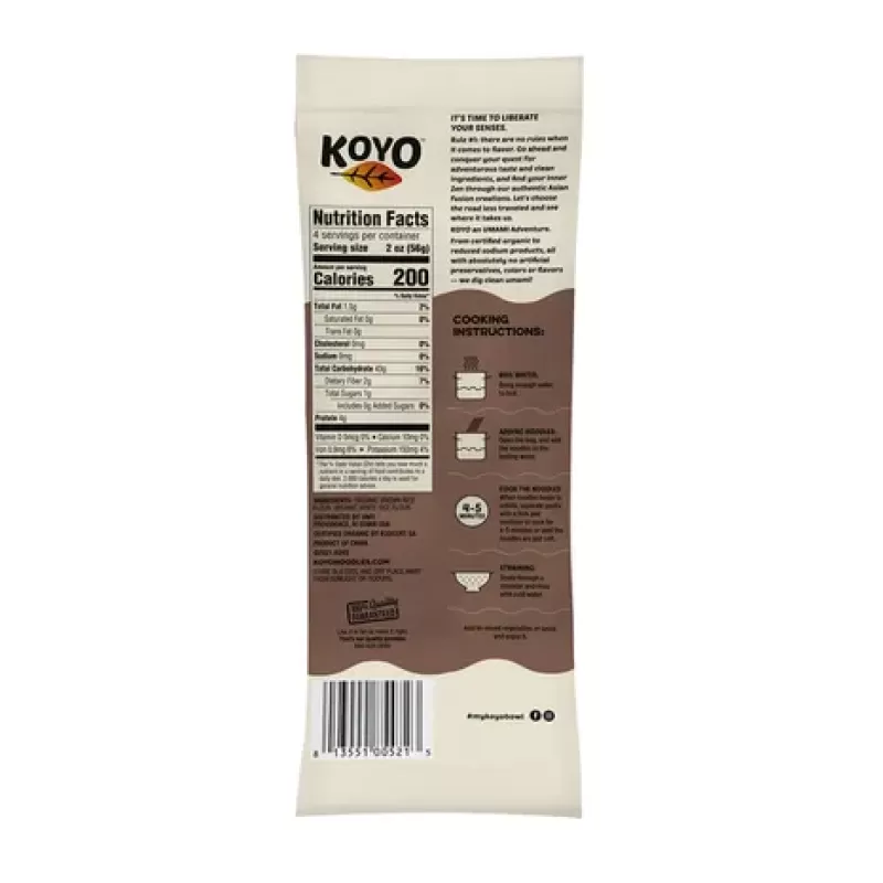Koyo Organic Brown Rice Noodles