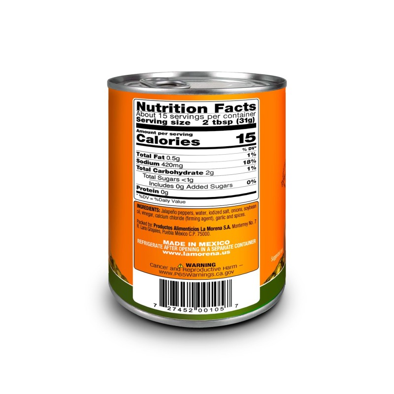 La Morena Pickled Jalapeno Nacho Slices