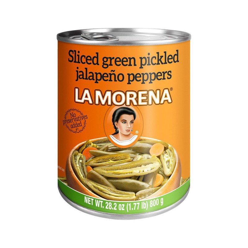 La Morena Sliced Green Jalapeno Peppers