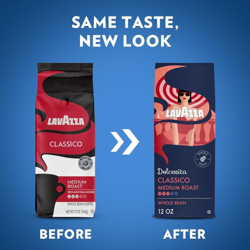 Lavazza Classico Whole Bean Coffee