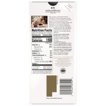 Lindt Dark Chocolate Roasted Hazelnut