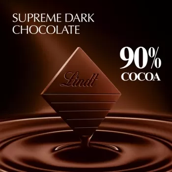 Lindt Supreme Dark Chocolate 90%
