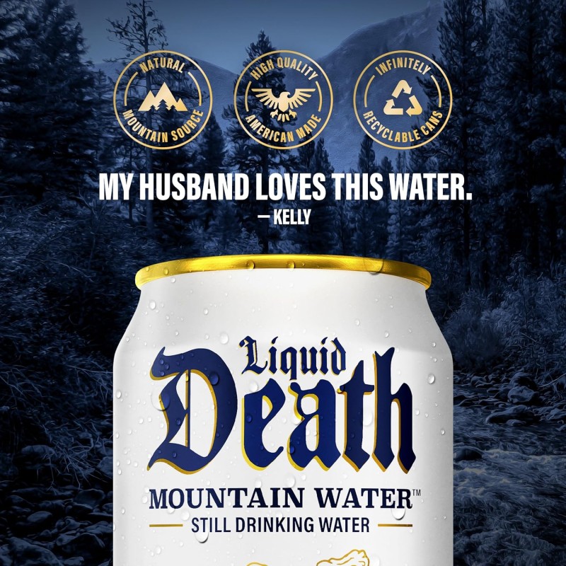 Liquid Death Sparkling Water