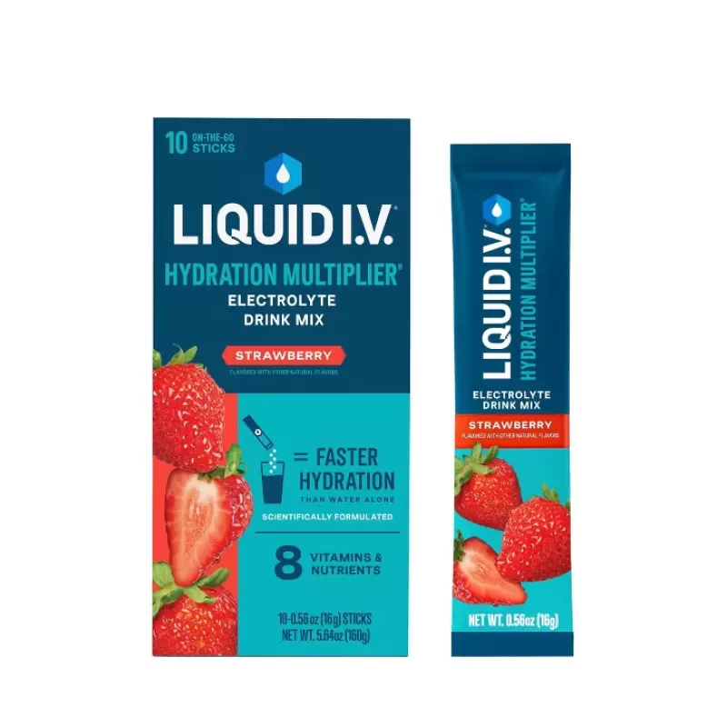 Liquid I.V. Hydration Multiplier Strawberry Liquid I.V. Hydration Multiplier Strawberry