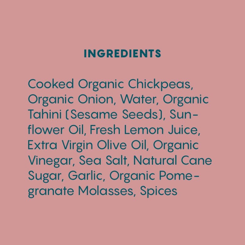 Little Sesame Hummus Cramelized Onion