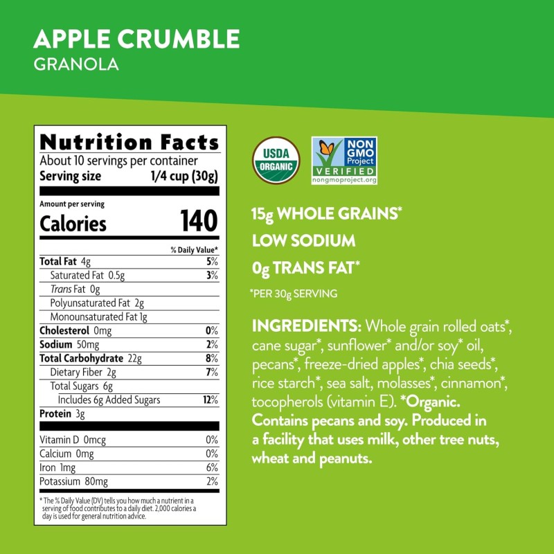 Love Crunch Apple Chia Crumble
