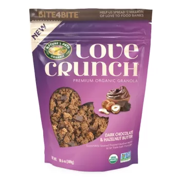 Love Crunch Dark Chocolate & Hazelnut Butter
