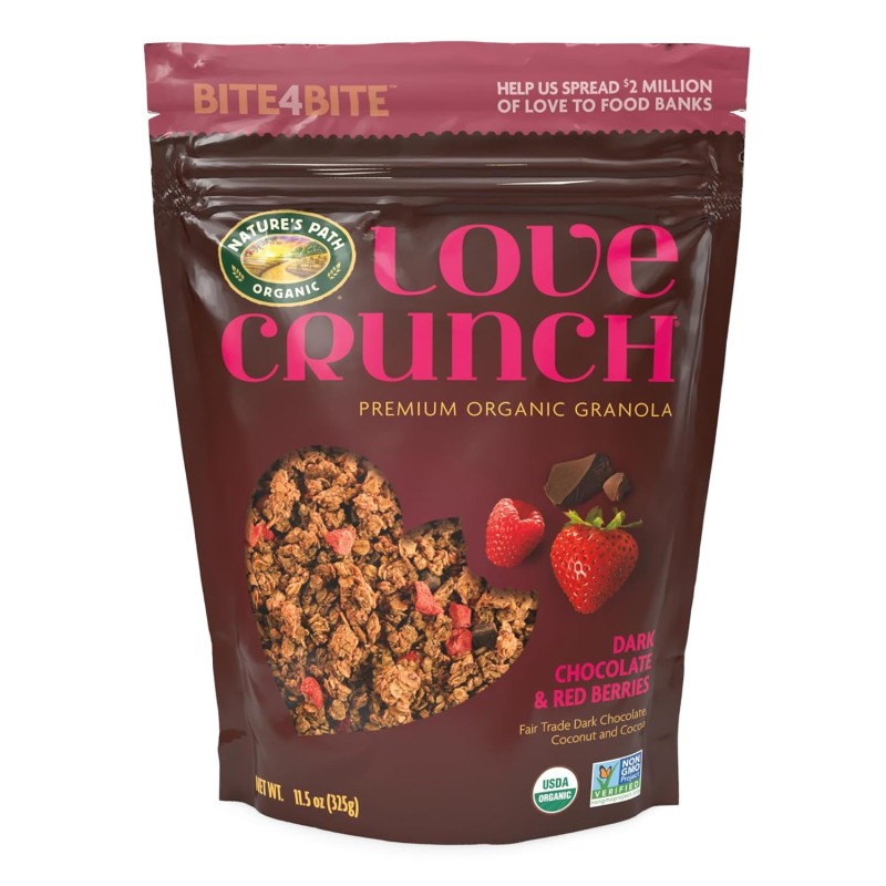 Love Crunch Dark Chocolate & Red Berries