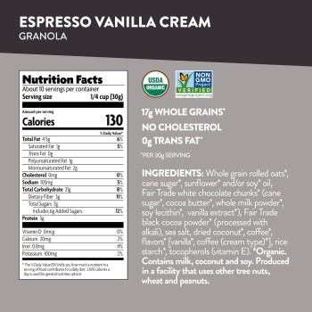 Love Crunch Espresso Vanilla Cream