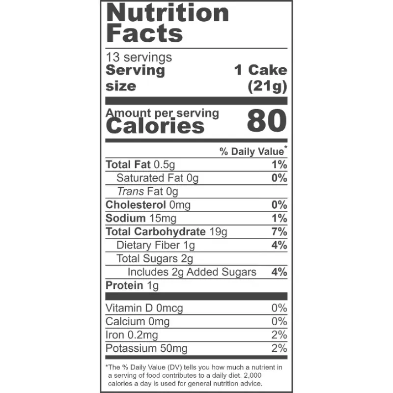 Lundberg Organic Rice Cake Honey Nut