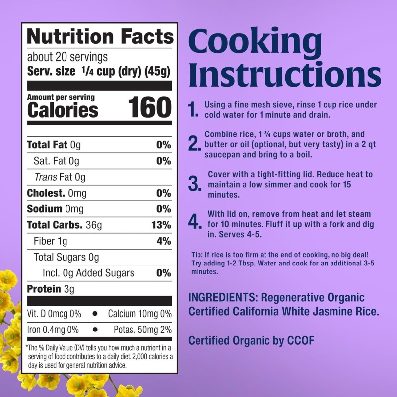 Lundberg Organic Jasmine Rice Lundberg Organic Jasmine Rice
