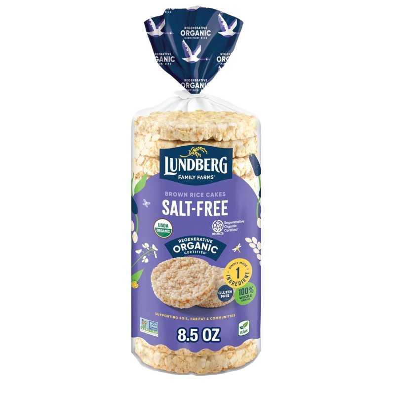 Lundberg Organic Rice Cake Salt Free