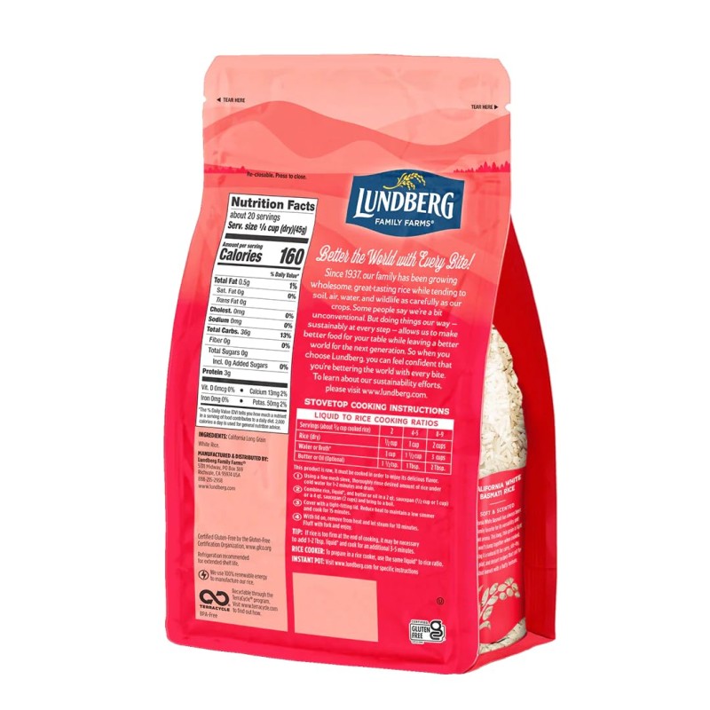 Lundberg Sustainable Rice Basmati