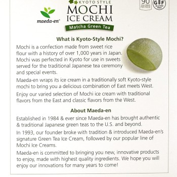 Maeda-en Mochi IceCream Green Tea