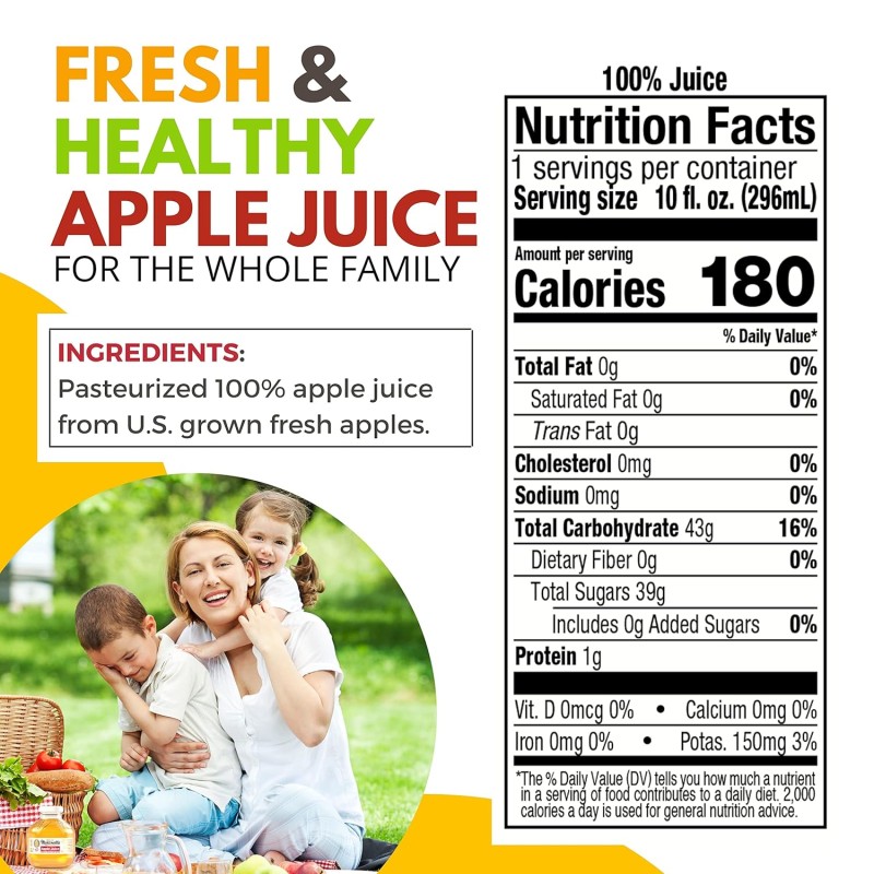 Martinelli's Apple Juice 10 floz