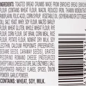 4C BREAD CRUMBS SEASONED