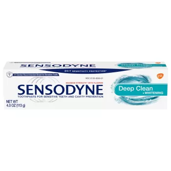 Sensodyne Deep CLean + Whitening toothpaste