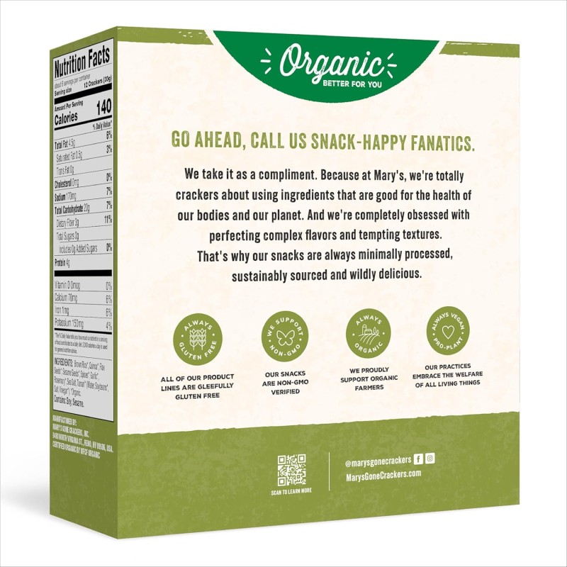 Mary's Gone Crackers Herb