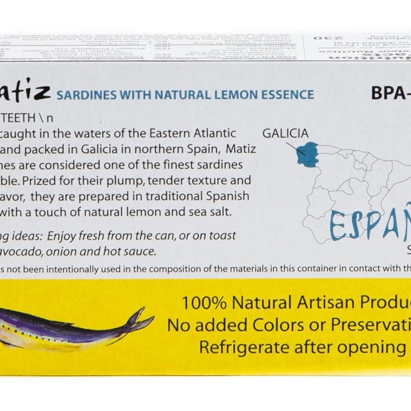 Matiz Wild Saedines Lemon Essence