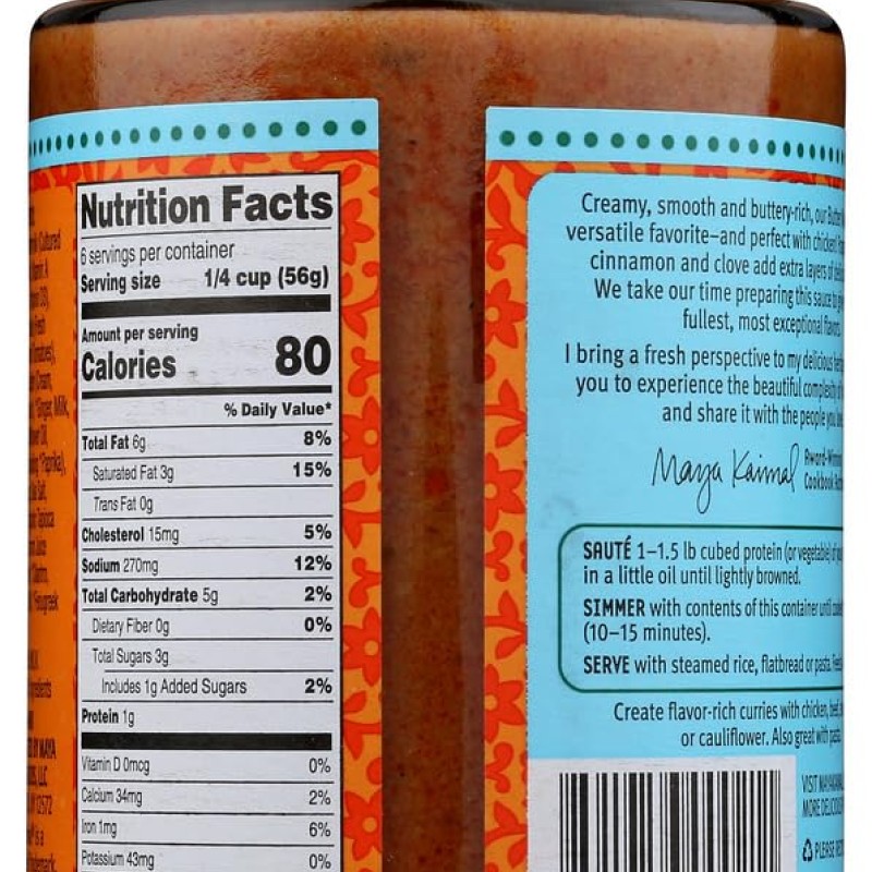 Maya Kaimal Butter Masala