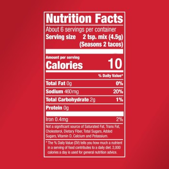 McCormic Taco Seasoning Mild