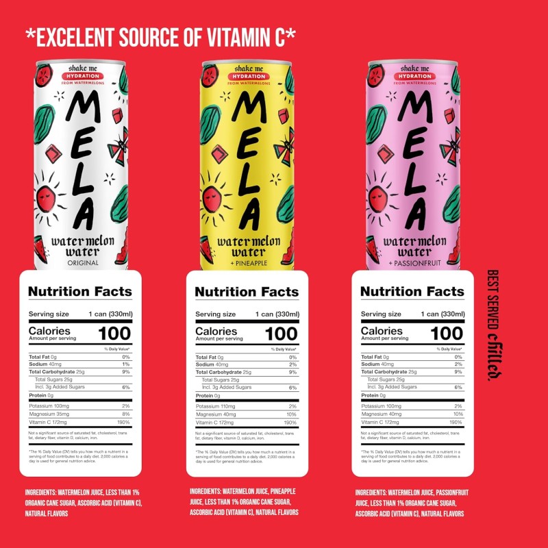 Mela Watermelon Water Pineapple