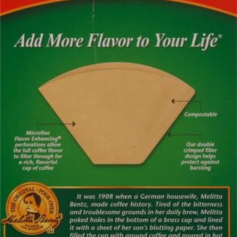 Melitta Coffee Filters no 2 Cone Unbleached