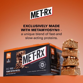 MET-RX Peanut Butter Pretzel Protein Bar