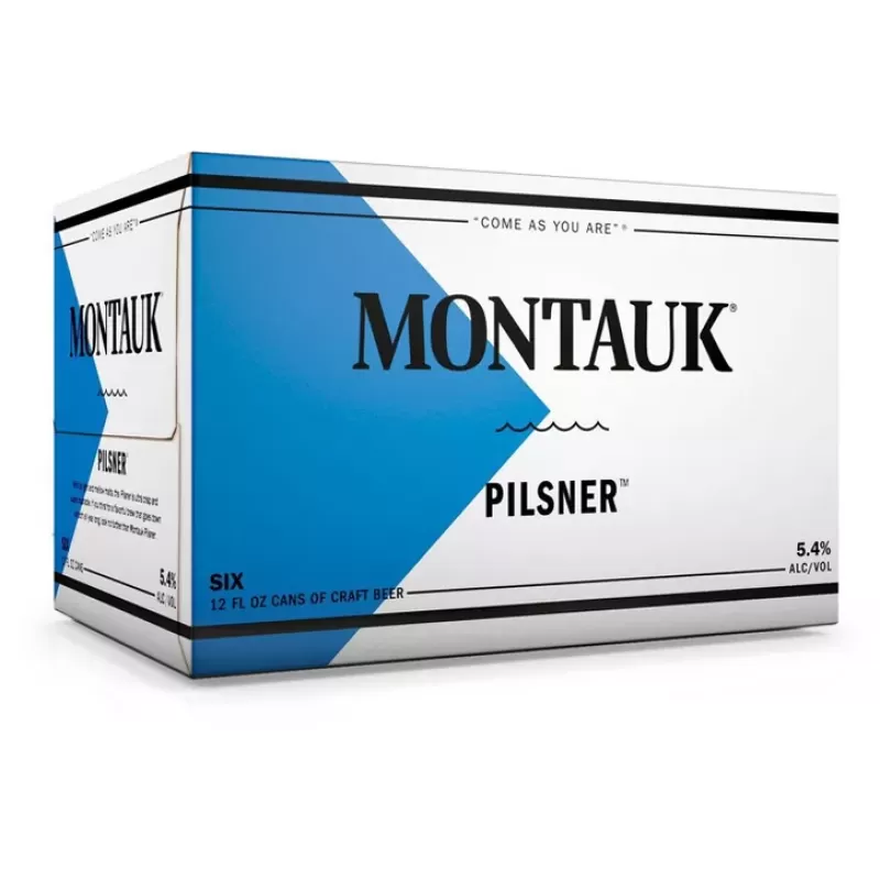 Montauk Pilsner Beer - 6pk/12 fl oz Montauk Pilsner Beer - 6pk/12 fl oz