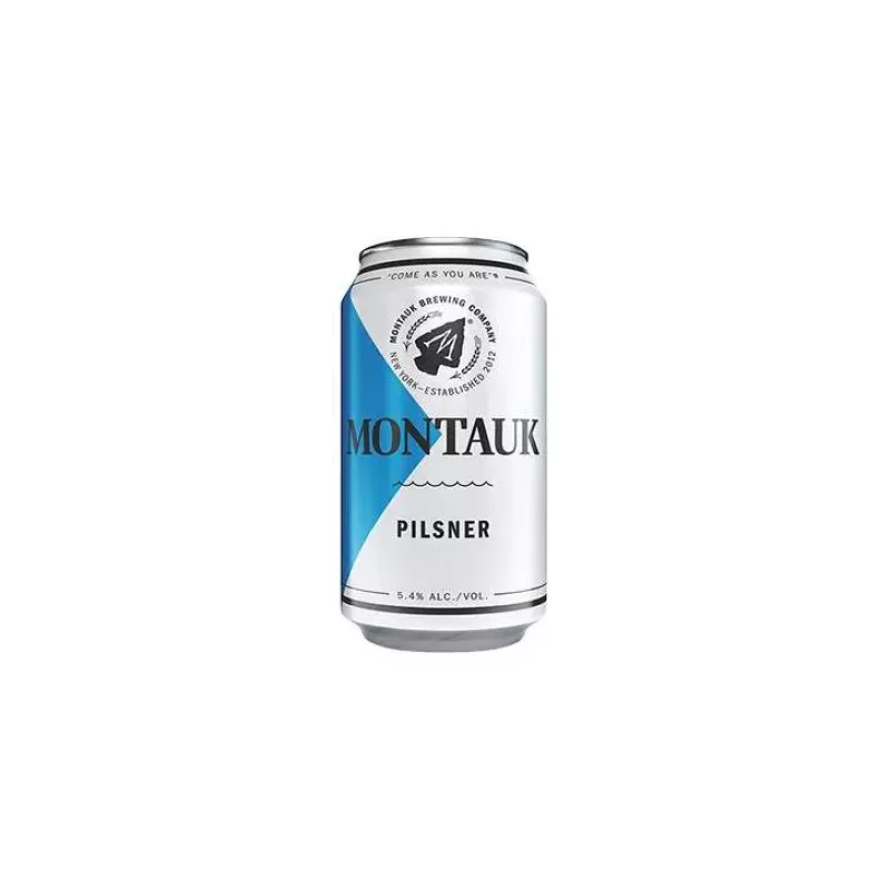 Montauk Pilsner Beer - 6pk/12 fl oz Montauk Pilsner Beer - 6pk/12 fl oz
