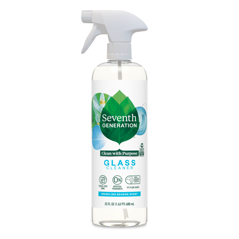 Seventh Generation Glass Cleaner Sparkling Seaside Scent 23 FlOz Seventh Generation Glass Cleaner Sparkling Seaside Scent 23 FlOz