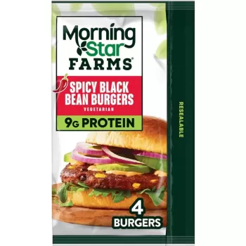 Morning Star Patties Spicy Black Bean