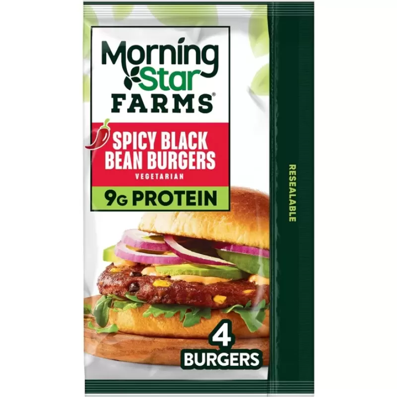 Morning Star Patties Spicy Black Bean