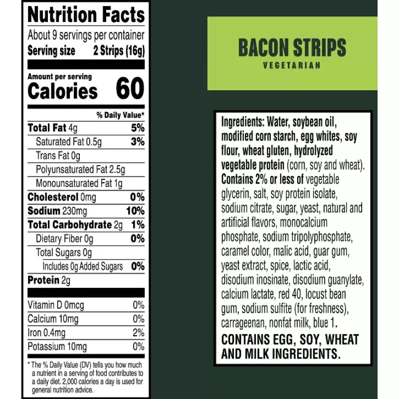 Morning Star Veggie Bacon Strips