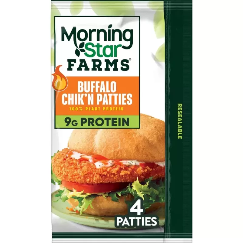 Morning Star Veggie Chik Patties Buffalo